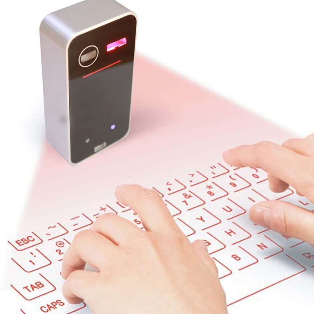 Portable Wireless Laser Keyboa - Android Tablet Gaming Accessories ulasan dan harga