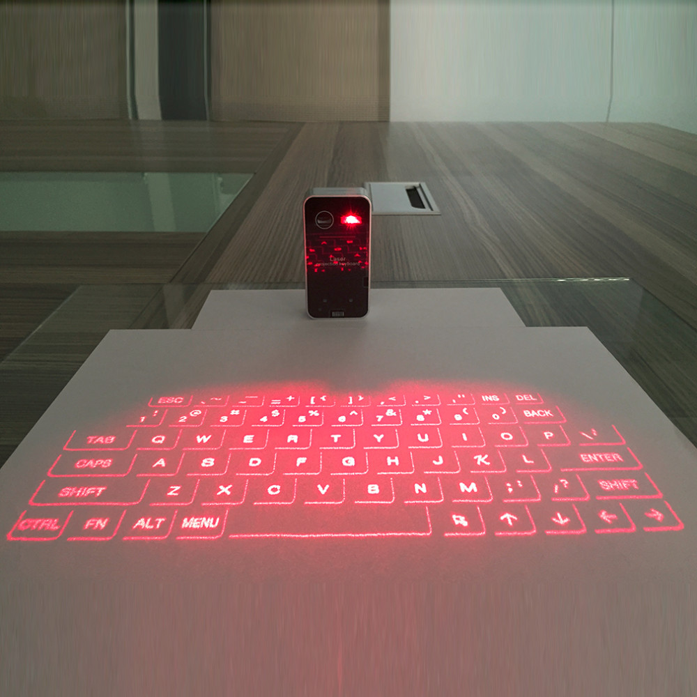 Portable Wireless Laser Keyboa - Android Tablet Gaming Accessories ulasan dan harga