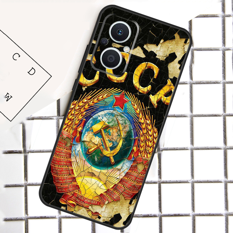 Vintage USSR CCCP Case For OPP - Oppo Reno 12 ulasan dan harga