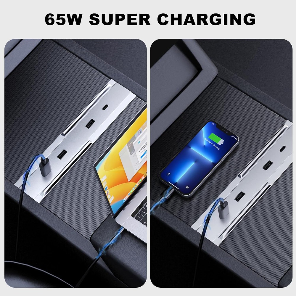 Interior Accessory For Tesla M - Usb Hub Type C ulasan dan harga