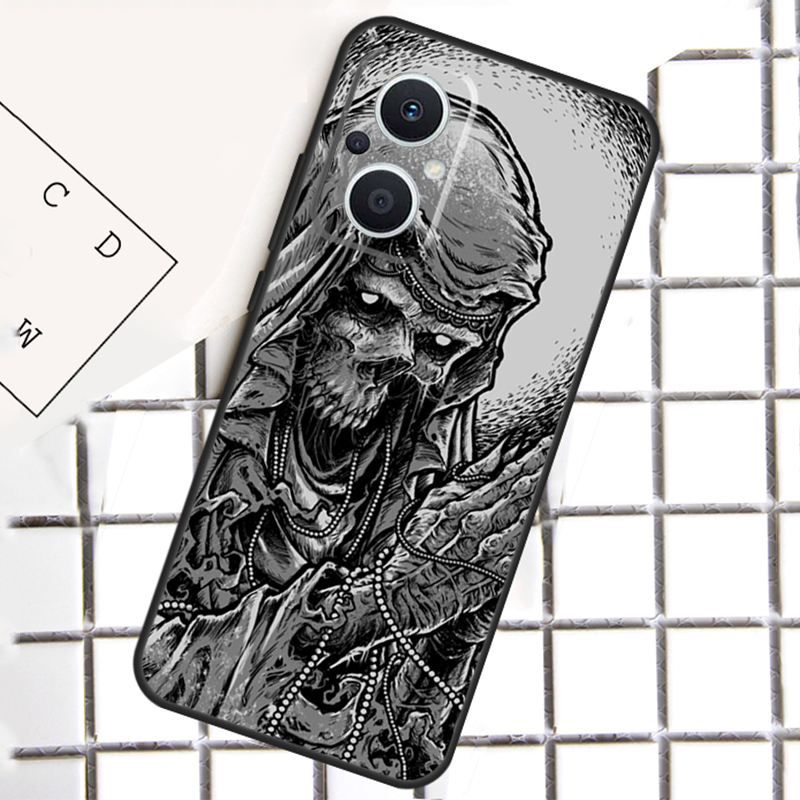 Gothic Fashion Skull Case For  - Oppo Reno 12 ulasan dan harga