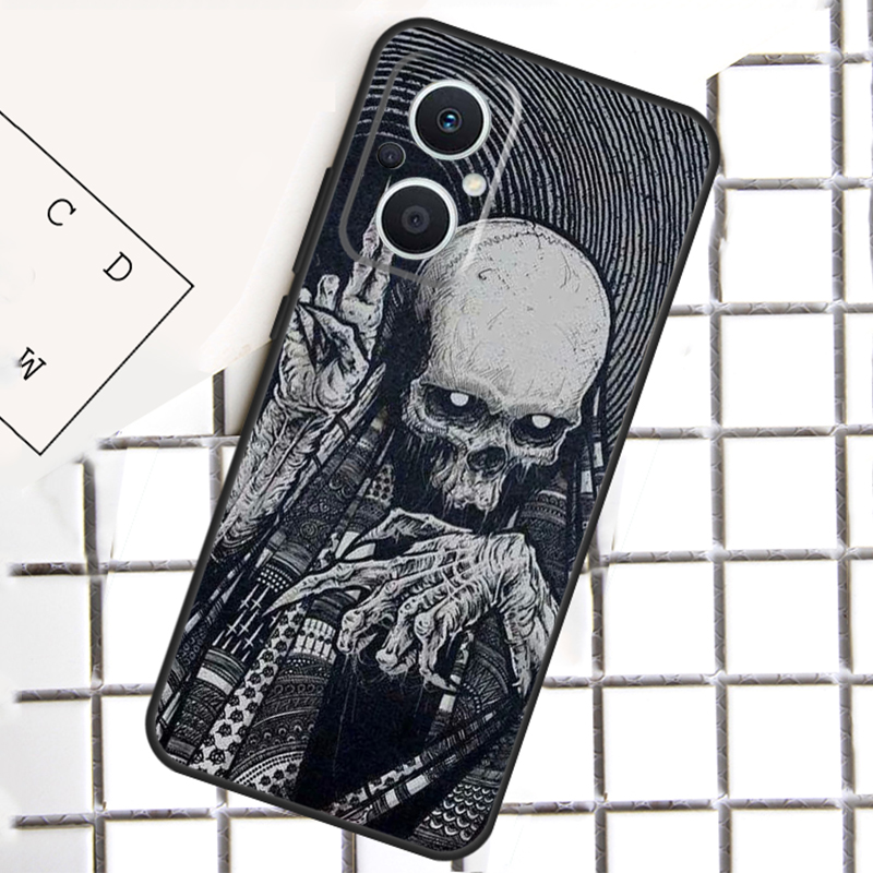 Gothic Fashion Skull Case For  - Oppo Reno 12 ulasan dan harga