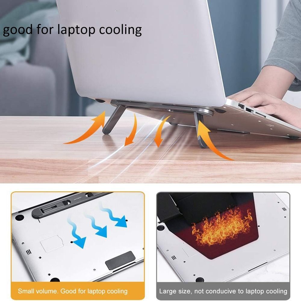 New Invisible Laptop Riser Sta - Cooling Stand Tablet ulasan dan harga