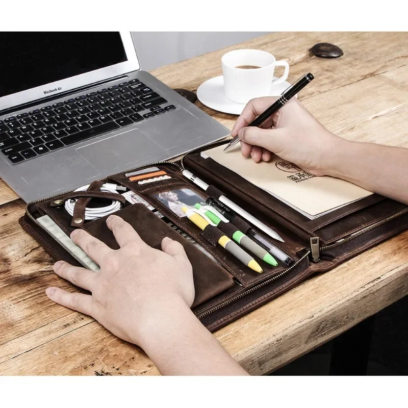 Leather Tablet Storage Bag for - Tablet Tech Accessories ulasan dan harga