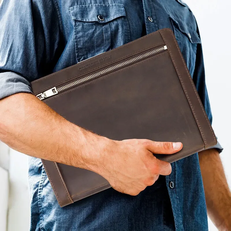 Leather Tablet Storage Bag for - Tablet Tech Accessories ulasan dan harga