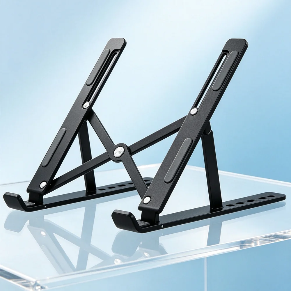 Aluminum Alloy Laptop Holder S - Cooling Stand Tablet ulasan dan harga
