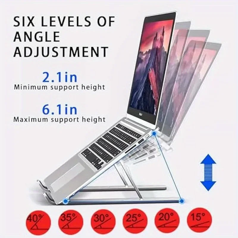 Aluminum Alloy Laptop Holder S - Cooling Stand Tablet ulasan dan harga