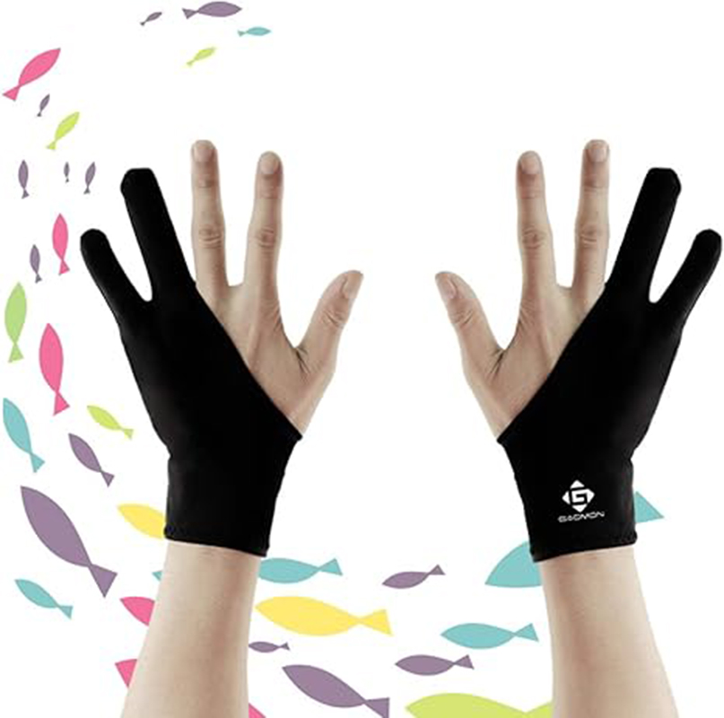 Gaomon Artist Glove Two Finger - Drawing Glove Artist ulasan dan harga