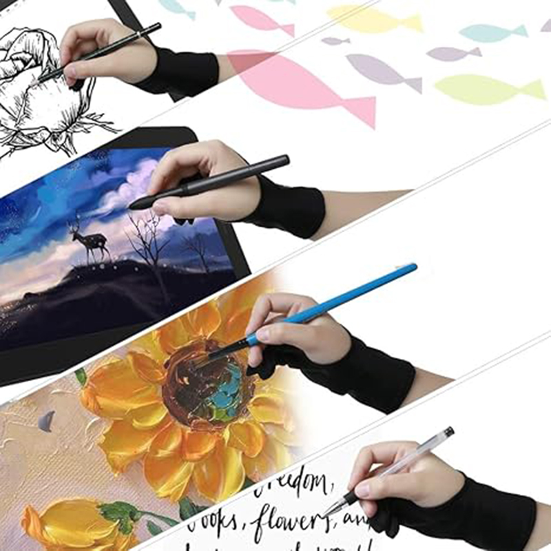 Gaomon Artist Glove Two Finger - Drawing Glove Artist ulasan dan harga