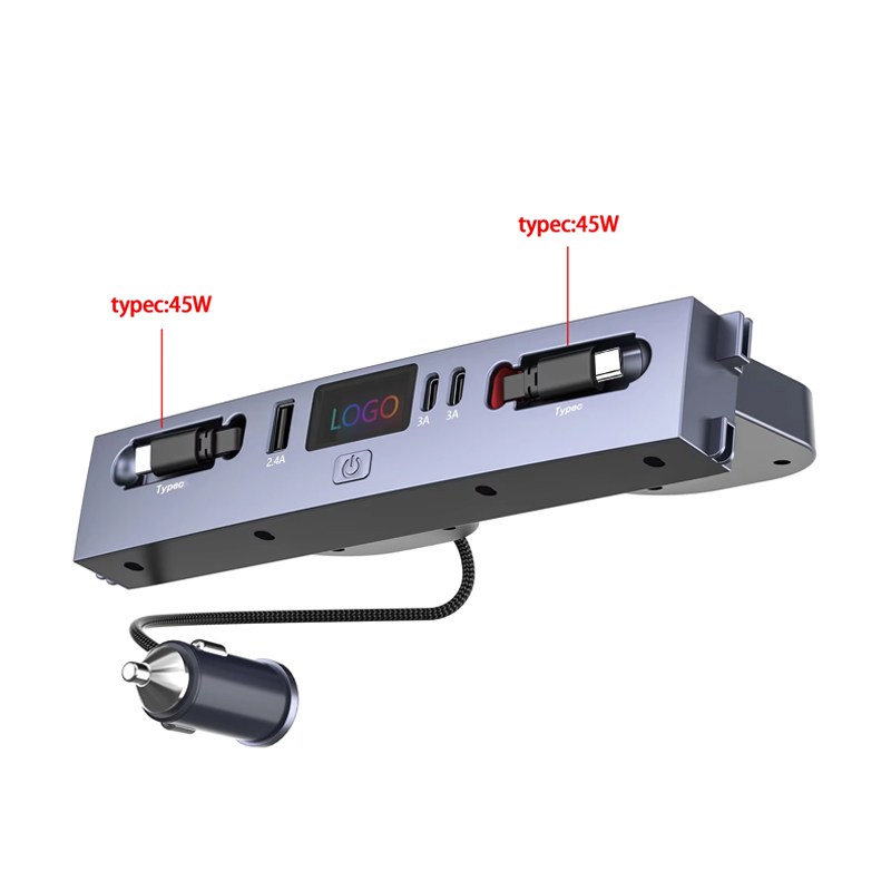 Multi‑Port Car Charger Hub, Du - Usb Hub Type C ulasan dan harga