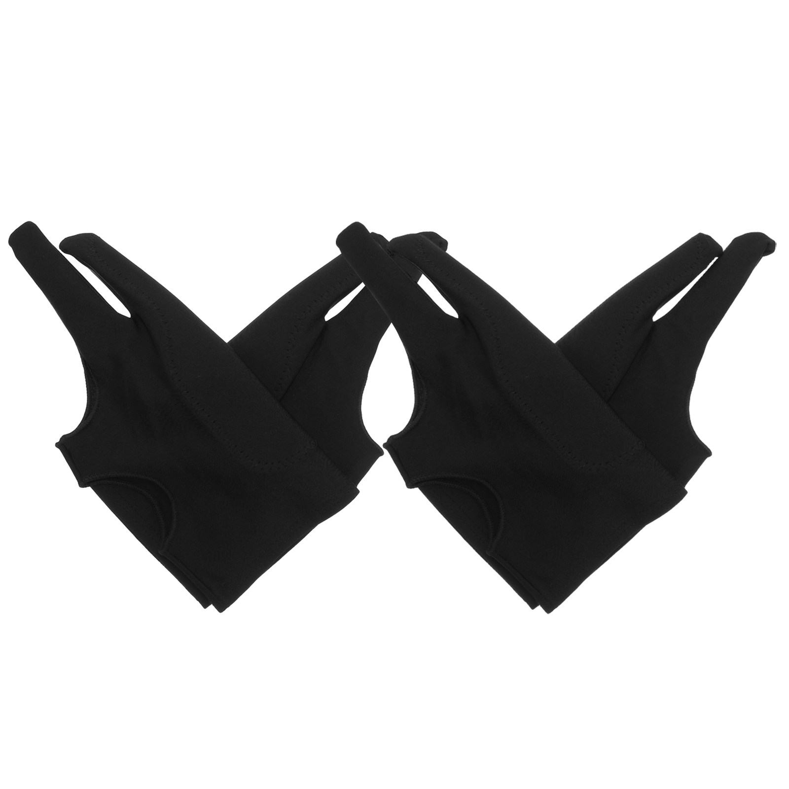 4Pcs Drawing Glove Two Finger  - Drawing Glove Artist ulasan dan harga