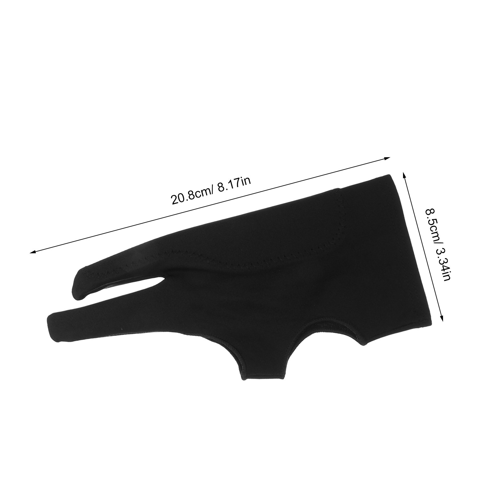 4Pcs Drawing Glove Two Finger  - Drawing Glove Artist ulasan dan harga